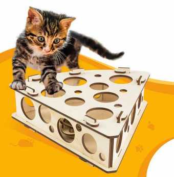 Игрушка для кошек Woody Сыр 06121