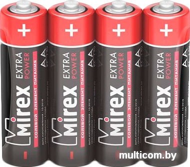 Батарейки Mirex Extra Power AA 4 шт ER6-S4