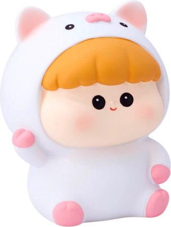 Копилка для денег ILikeGift Baby piggy 1041-9A (белый)