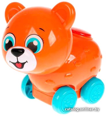 Игрушка-каталка Умка Мишка HT1197-R