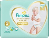 Трусики-подгузники Pampers Premium Care Pants 5 (34 шт)