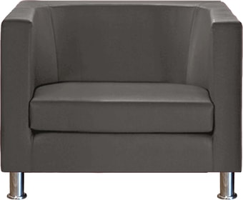 Интерьерное кресло Brioli Клос (экокожа, L21 серый)