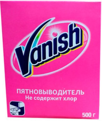 Пятновыводитель Vanish для тканей порошкообразный 500 г