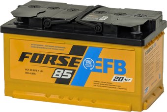 Автомобильный аккумулятор FORSE EFB R+ низк. (85 А·ч)