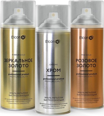 Эмаль Elcon Decor 0.52 л (зеркальная медь)