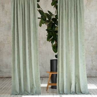 Комплект штор АКВИЛАРИЯ Деко 500x250 (зеленый)