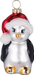 Елочная игрушка Inge's Christmas Figural Glass Ornaments. Пингвин 64838H120