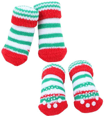 Носочки для животных Puppia Crinch PAOC-SO1270-RD-M (красный)