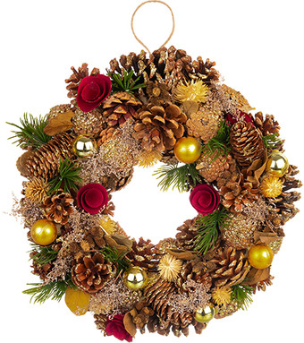 Рождественский венок Elan Gallery Венок Зимняя сказка 450092