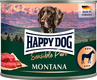 Пресервы Happy Dog Sensible Pure Montana Конина 200 г