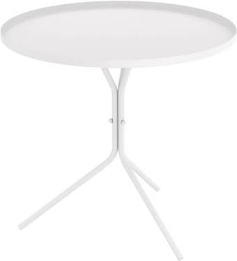 Журнальный столик Sheffilton SHT-CT11-2 (белый муар)