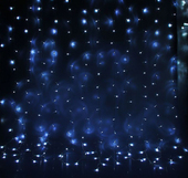 Световой дождь Luazon Led-360 (2x1.5 м, белый) [1080462]