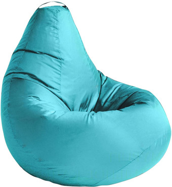 Кресло-мешок Kreslomeshki Груша Ekonom XL EG-110x80-B (бирюзовый)