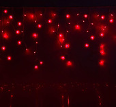 Бахрома Luazon Силикон (3x0.6 м, красный) [187281]