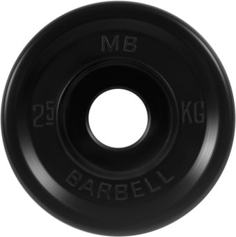 Диск MB Barbell Евро-классик 51 мм (1x2.5 кг)