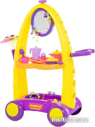 Набор игрушечной посуды Полесье Волшебный столик 4977