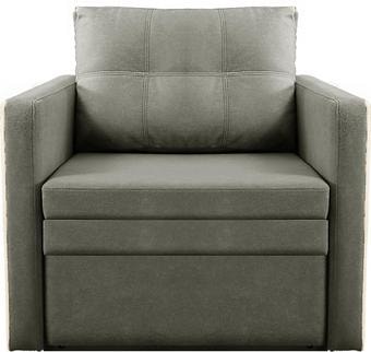 Кресло-кровать Brioli Пино П (рогожка, J20 серый)