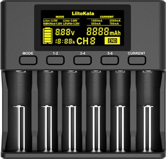 Зарядное LiitoKala Lii-S6