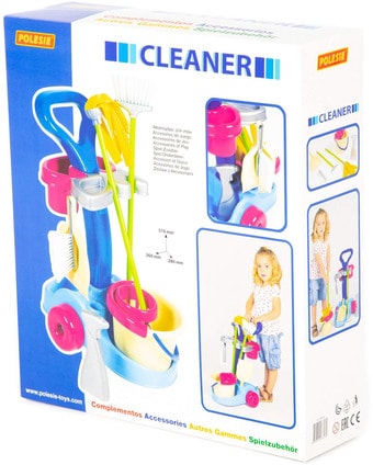 Набор хозяйственный игрушечный Полесье Чистюля 36575