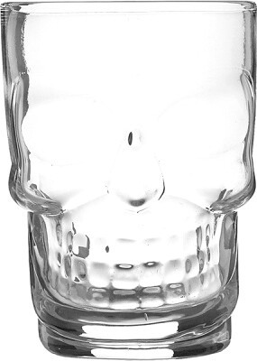 Стакан для виски Probar Skull 9066 (прозрачный)
