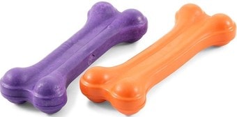 Игрушка для собак Gamma Кость литая №2 9.5 см 2 штуки