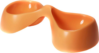 Двойная миска United Pets Bicio GU0121AR20 (оранжевый)