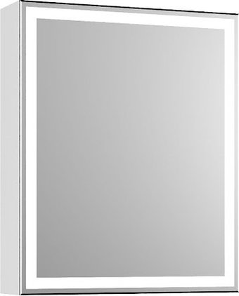 Lauter Шкаф с зеркалом Emma (с подсветкой, белый глянец)