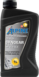 Трансмиссионное масло Alpine Syngear 75W-90 1л