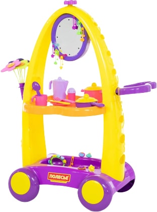 Набор игрушечной посуды Полесье Волшебный столик 4977