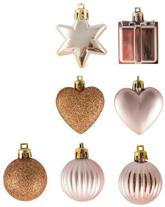 Елочная игрушка Волшебная страна Ассорти 007441 (24 шт)