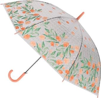 Зонт Михи-Михи Цветочки с 3D эффектом (оранжевый)