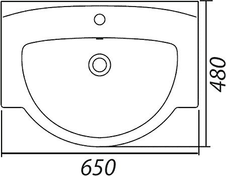 Умывальник Ifo Arret RS031160000