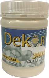 Эмаль Dekor перламутровая акриловая универсальная (хамелеон, 0.23 кг)