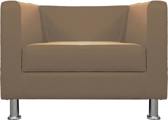 Интерьерное кресло Brioli Билли (экокожа, L7 бежевый)