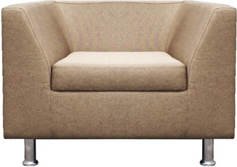 Интерьерное кресло Brioli Дедрик (рогожка, J2 бежевый)