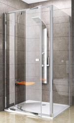 Душевая стенка Ravak Pivot PPS 90 (серебристый/прозрачное)