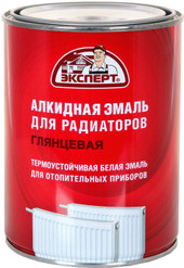 Эксперт Алкидная для радиаторов 0.9 кг (белый)