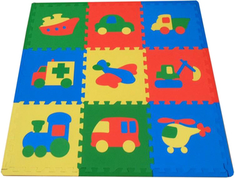 Коврик-пазл Eco Cover Транспорт 30МП1/Т