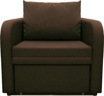 Кресло-кровать Brioli Пино Т (рогожка, J5 коричневый)