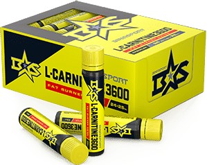 L-карнитин Binasport L-Carnitine 3600мг (24шт, лимон)