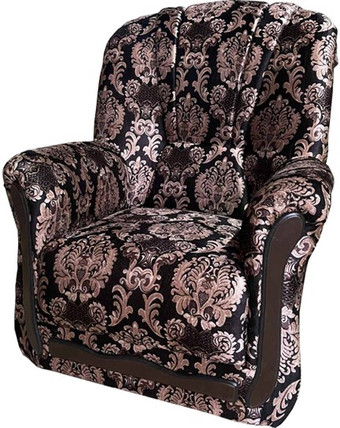 Интерьерное кресло Асмана Анна-1 (вензель/велюр)