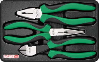 Набор пассатижей Toptul GZA-0305 (3 предмета)