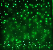 Световой дождь Luazon Led-360 (2x1.5 м, зеленый) [1080465]