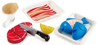 Набор игрушечных продуктов Hape Готовим мясо E3155-HP