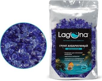 Грунт Laguna Акриловый 3-7 мм 016AB 0,4 кг (синий)