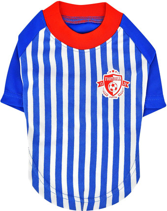 Футболка Puppia Striker PATA-TS1738-RB-M (голубой)