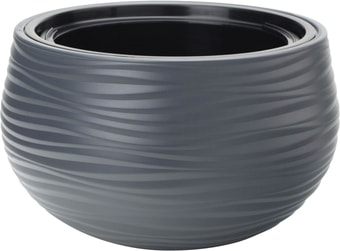 Кашпо Form-Plastic Сахара Дюны Шар 3140 (014 антрацит)