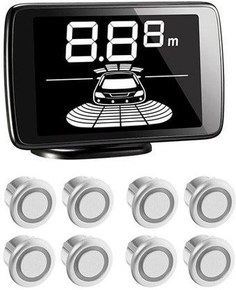 Парковочный радар ParkMaster 238 (серебристый)