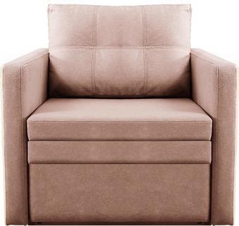 Кресло-кровать Brioli Пино П (рогожка, J11 розовый)