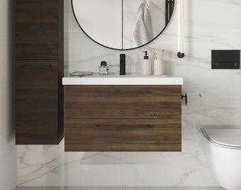 Cersanit Тумба под умывальник Lara 70 69159 (орех табак)